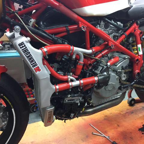 Ducati 748 / 916 / 996 / 998 Superbike Water/Oil Race Radiator Kit