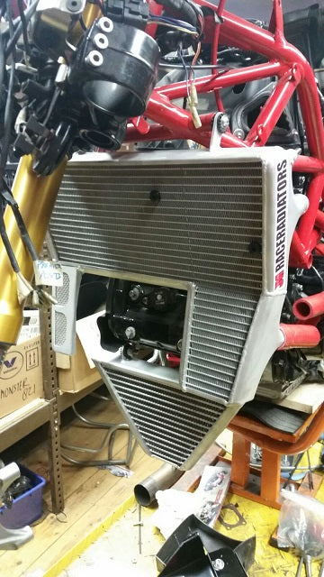 Ducati 748 / 916 / 996 / 998 Superbike Water/Oil Race Radiator Kit