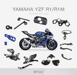 BONAMICI RACING GLAS ERSATZTEILE ORIGINALES TACHO DASH SCHUTZ YAMAHA R1/M 2015-2026 SP_DCP04