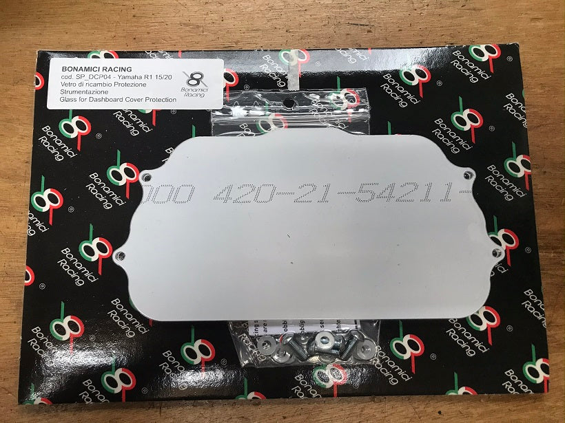 BONAMICI RACING GLAS ERSATZTEILE ORIGINALES TACHO DASH SCHUTZ YAMAHA R1/M 2015-2026 SP_DCP04