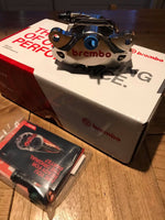 BREMBO RACING P2 CNC NIKKEL REMKLAUW ACHTER 120A44140