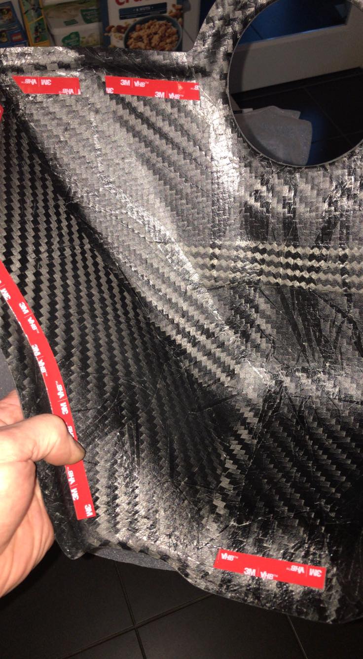 R1 RN32 RN49 RN65 400gr. Twill carbon tankverlängerung