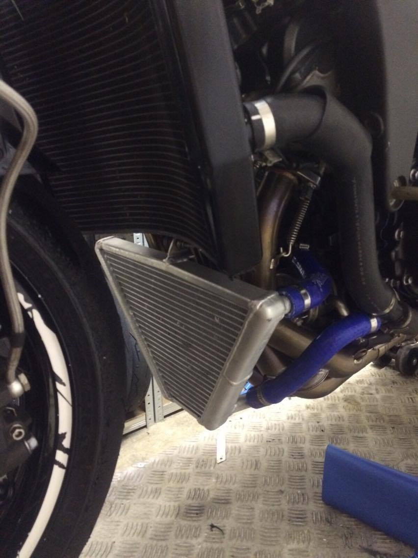 Honda CBR600RR PC40 2007+ Additional Water Radiator