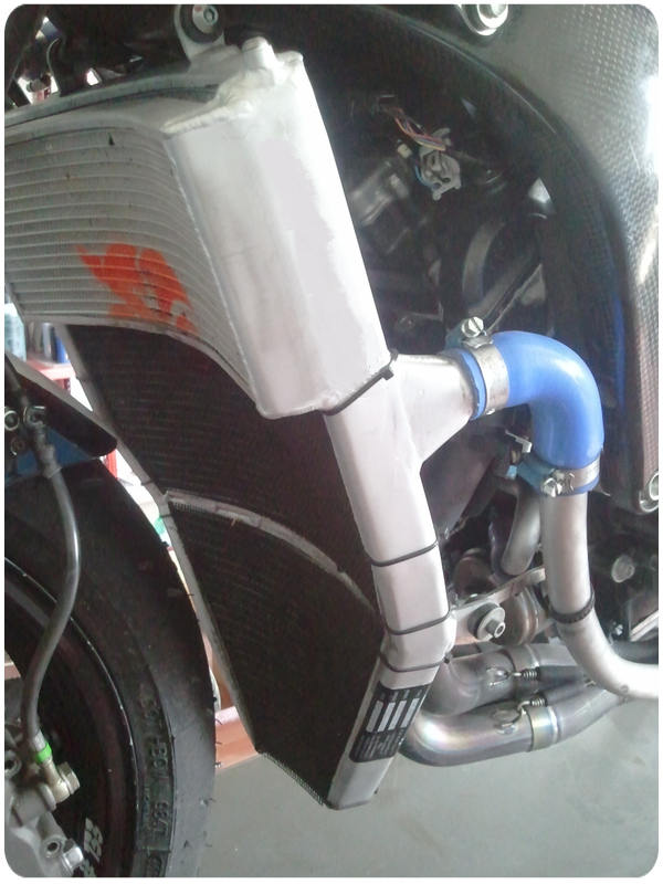Honda CBR600RR PC40 2007+ Large Race Radiator