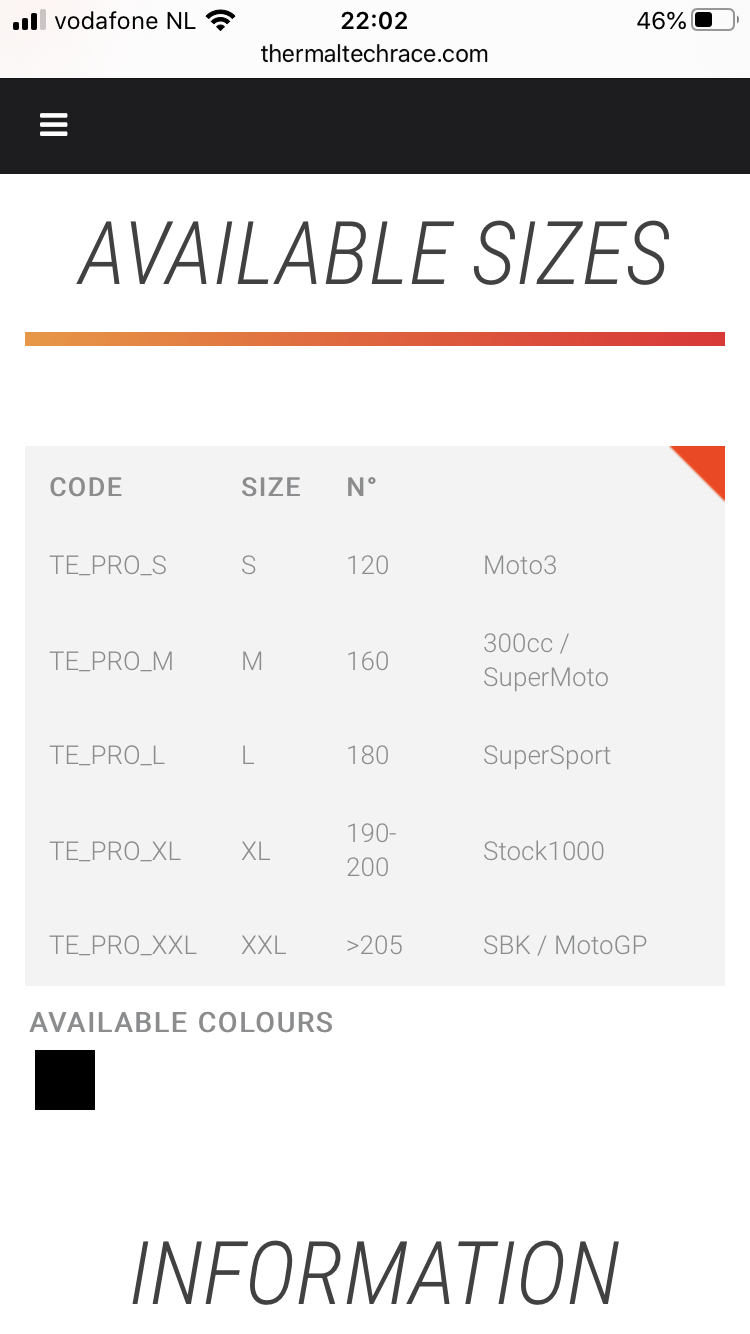 Thermal Technology RACE XL adjustable tire warmers