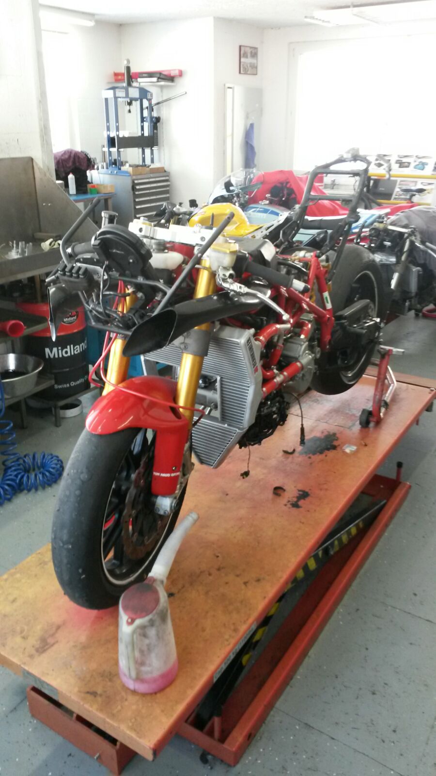 Ducati 748 / 916 / 996 / 998 Superbike Water/Oil Race Radiator Kit