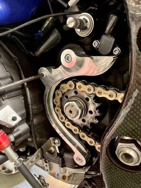 Motorblok carter bescherming tegen breken van ketting R1 2015-2026