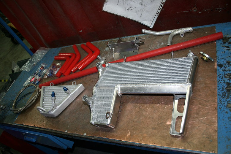 Ducati 749 / 848 / 998 / 1098 / 1198 Großer Race-Kühler-Kit für Wasser/Öl