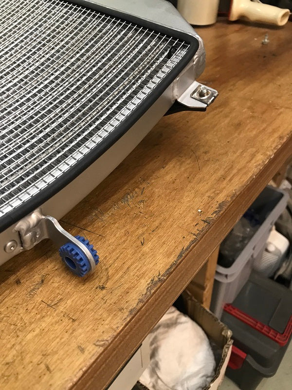 Radiateurbeschermer RVS originele radiateur