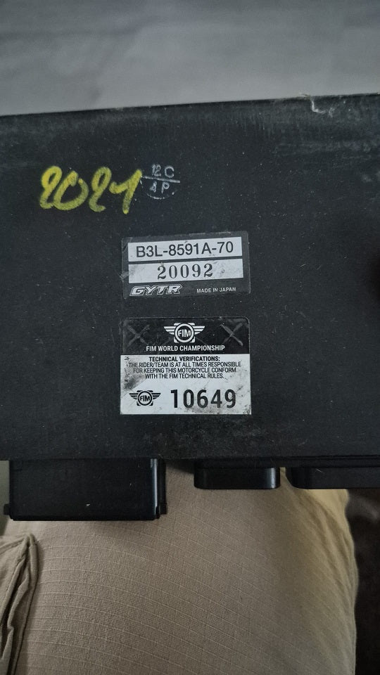 R1 2021 GYTR ECU + GYTR kabelboom B3L-8591A-70 + B3L-82590-70 GEBRUIKT