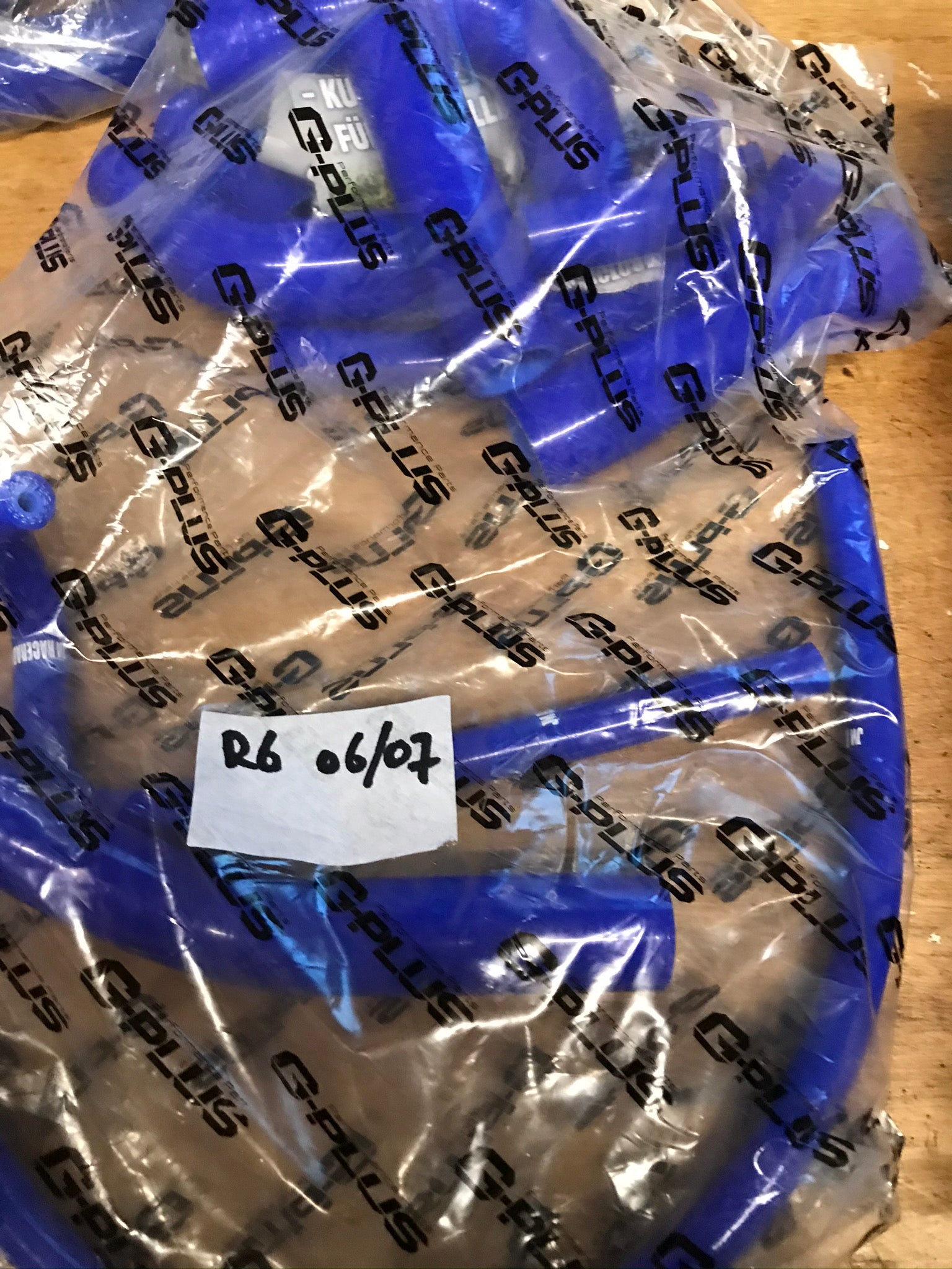 R6 2006-2026 Silikonschlauchset blau