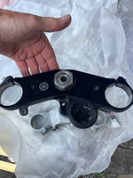 R6 2006-2007 used Triple Clamp Upper Top Yoke and Lower Top Yoke stock no damage