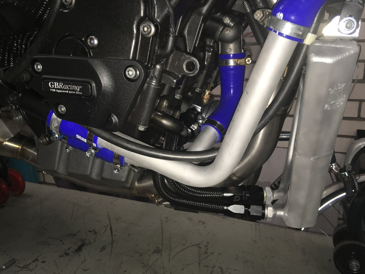 Yamaha R6 2006-2026 Large Additional Oil Radiator Kit – JMRaceradiators