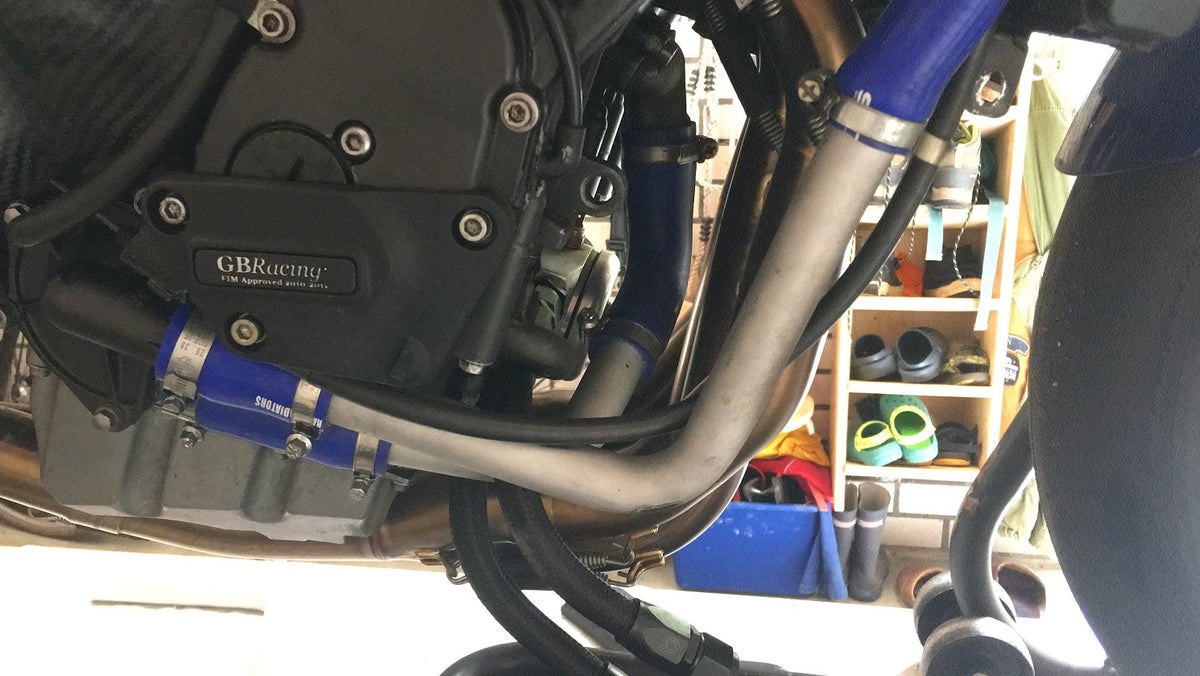 Yamaha R6 2006-2026 Large Additional Oil Radiator Kit – JMRaceradiators