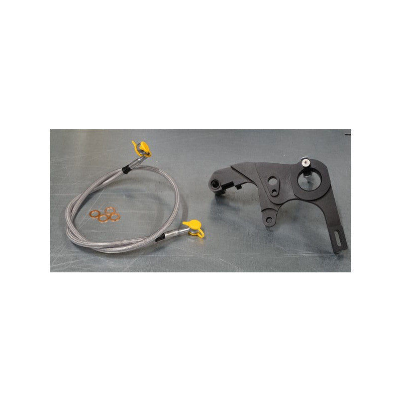 achterwiel remleiding Underslung (lang) Goodridge R1 2015+ tbv oem caliper