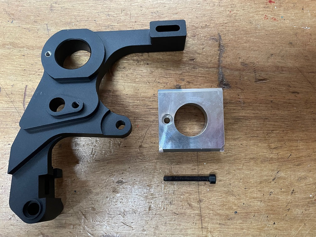 R1 2015+ underslung voor originele remklauwbevestiging met OEM achterwiel