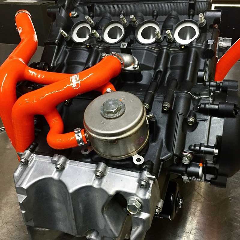 R6 2006+ Samco YAM-58 Silicone hoses BLUE