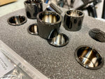Titanium piston set R1 2015 onwards and R6 2006 onwards for oem calipers