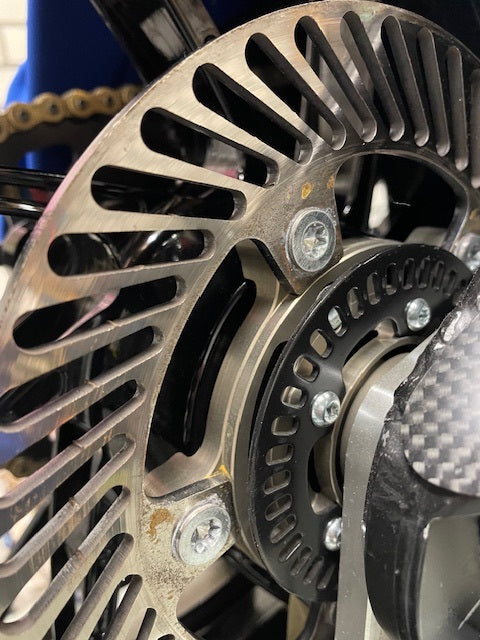 Yamaha light rear brake disc