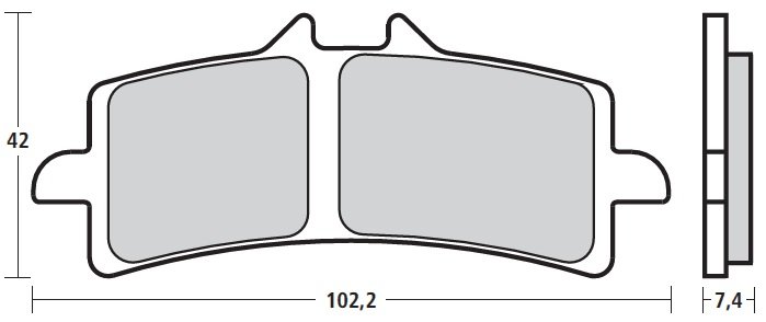 Brembo Z04 GP4-RX 107A48639