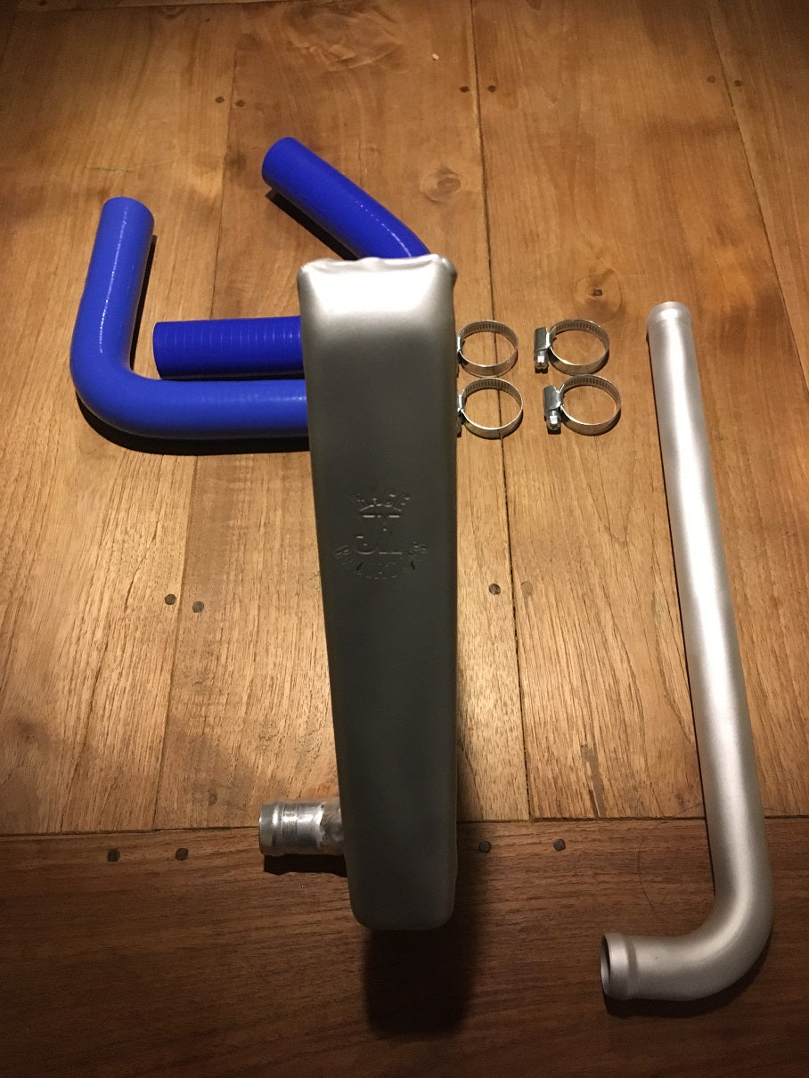 Kawasaki ZX6-R 2009–2016 – additional waterradiator - JMRaceradiators