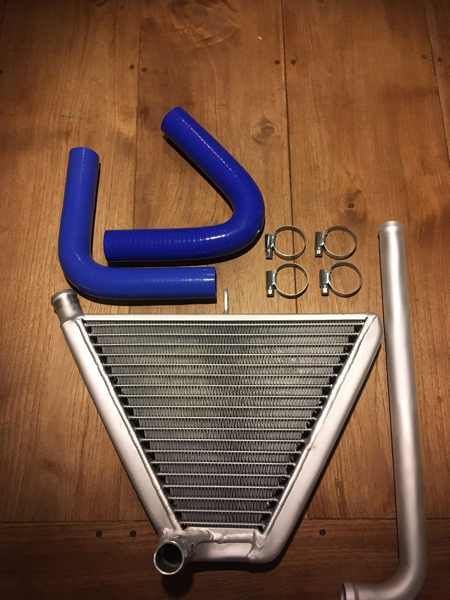 Kawasaki ZX6-R 2009–2016 – additional waterradiator - JMRaceradiators