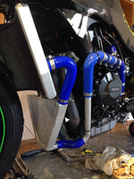 Kawasaki ZX6-R 2009–2016 – additional waterradiator - JMRaceradiators