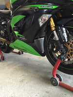 Kawasaki ZX6-R 2009–2016 – additional waterradiator - JMRaceradiators