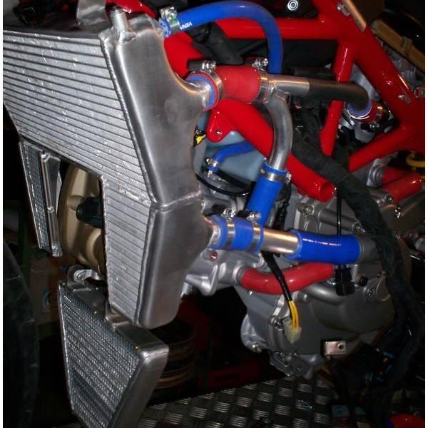 Ducati 749 / 848 / 998 / 1098 / 1198 Großer Race-Kühler-Kit für Wasser/Öl