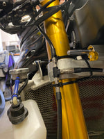 Vordere Bremsleitung aus edelstahl für Brembo GP4-RX Yamaha R1/R6